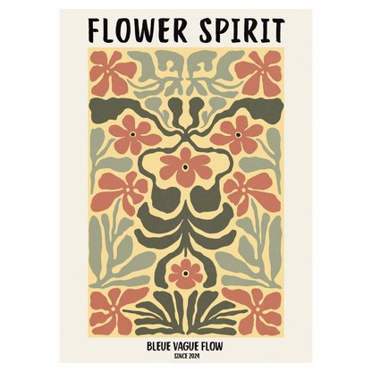 Flower Spirit - Rêve effleuré Bleue Vague Flow