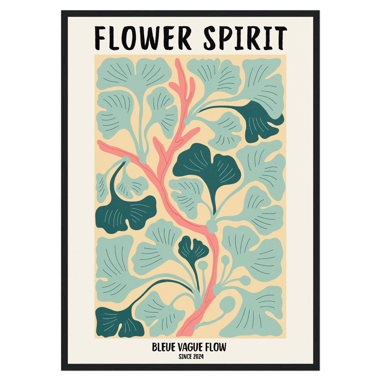 Flower Spirit - Souffle léger Bleue Vague Flow