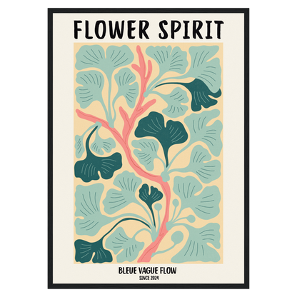 Flower Spirit - Souffle léger Bleue Vague Flow