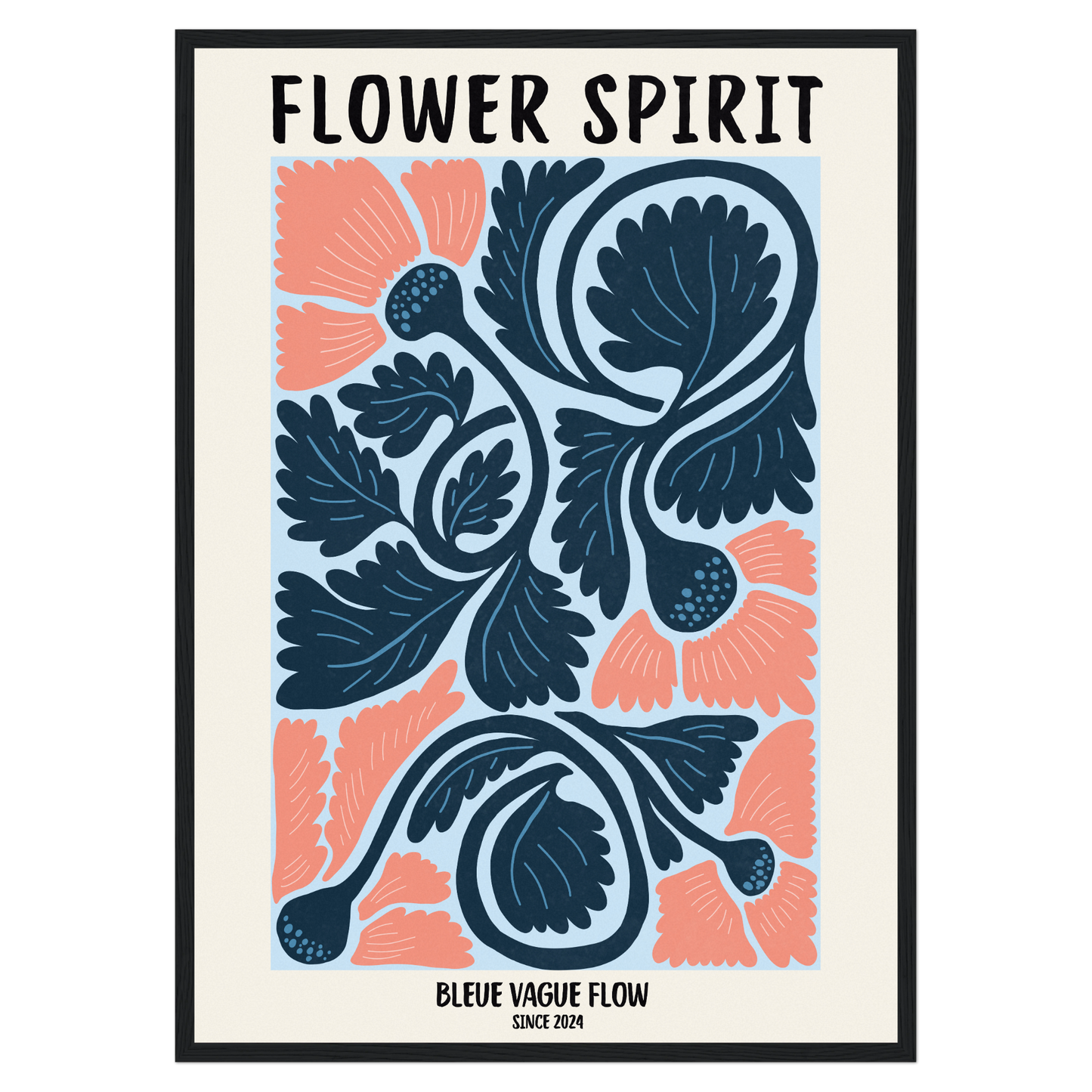 Flower Spirit - Repos solaire Bleue Vague Flow
