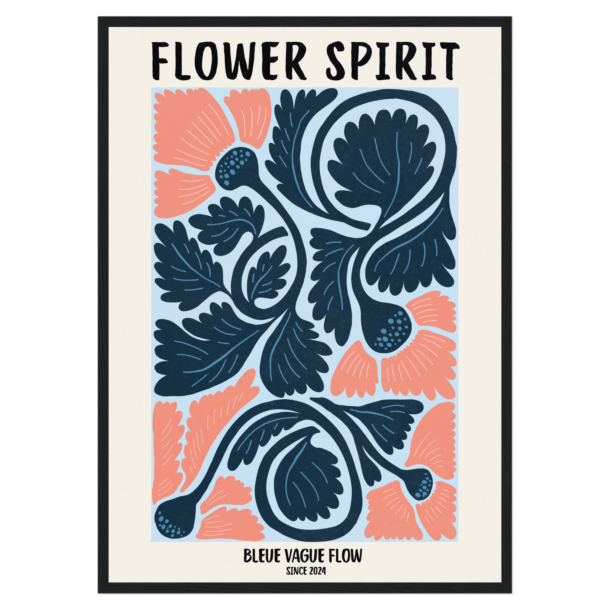 Flower Spirit - Repos solaire Bleue Vague Flow