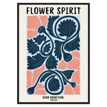 Flower Spirit - Repos solaire Bleue Vague Flow