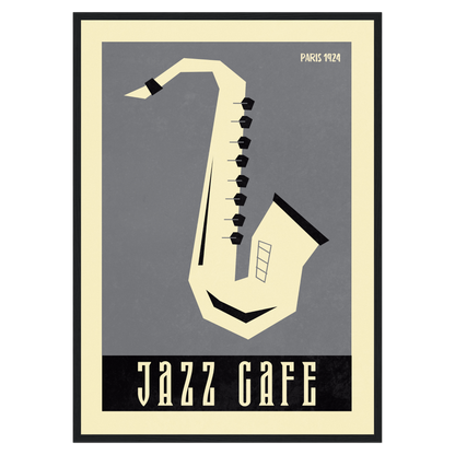 Jazz Café - Sax Bleue Vague Flow