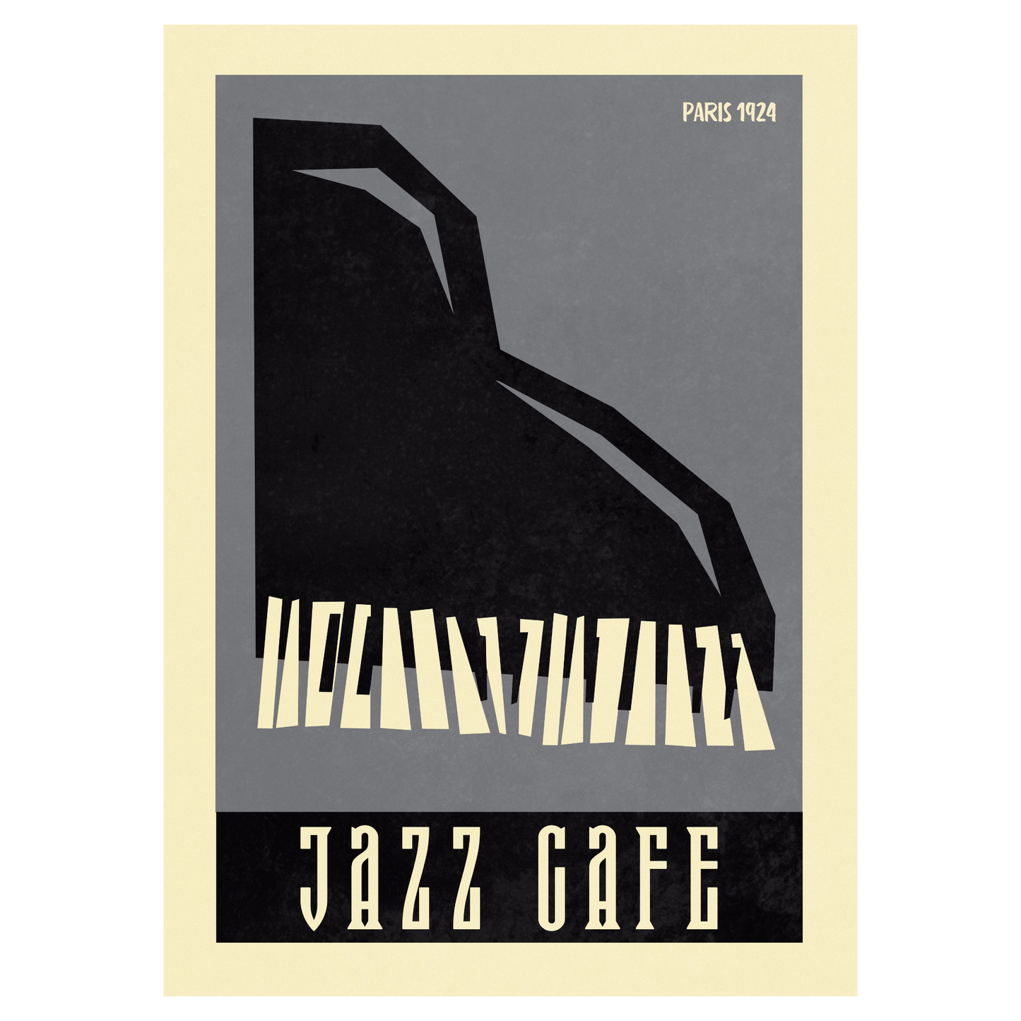 Jazz Café - Piano Bleue Vague Flow