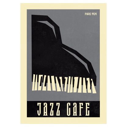 Jazz Café - Piano Bleue Vague Flow