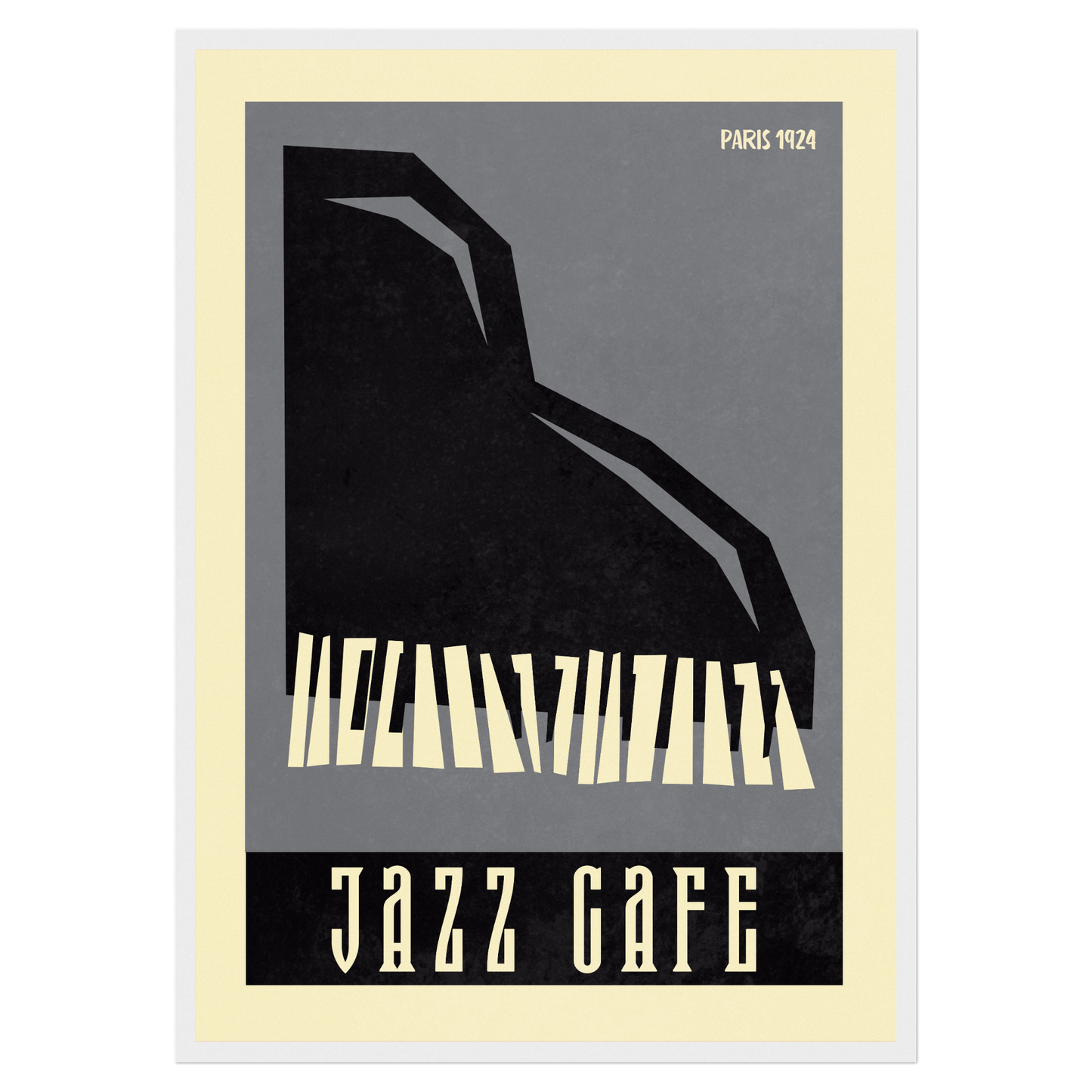 Jazz Café - Piano Bleue Vague Flow