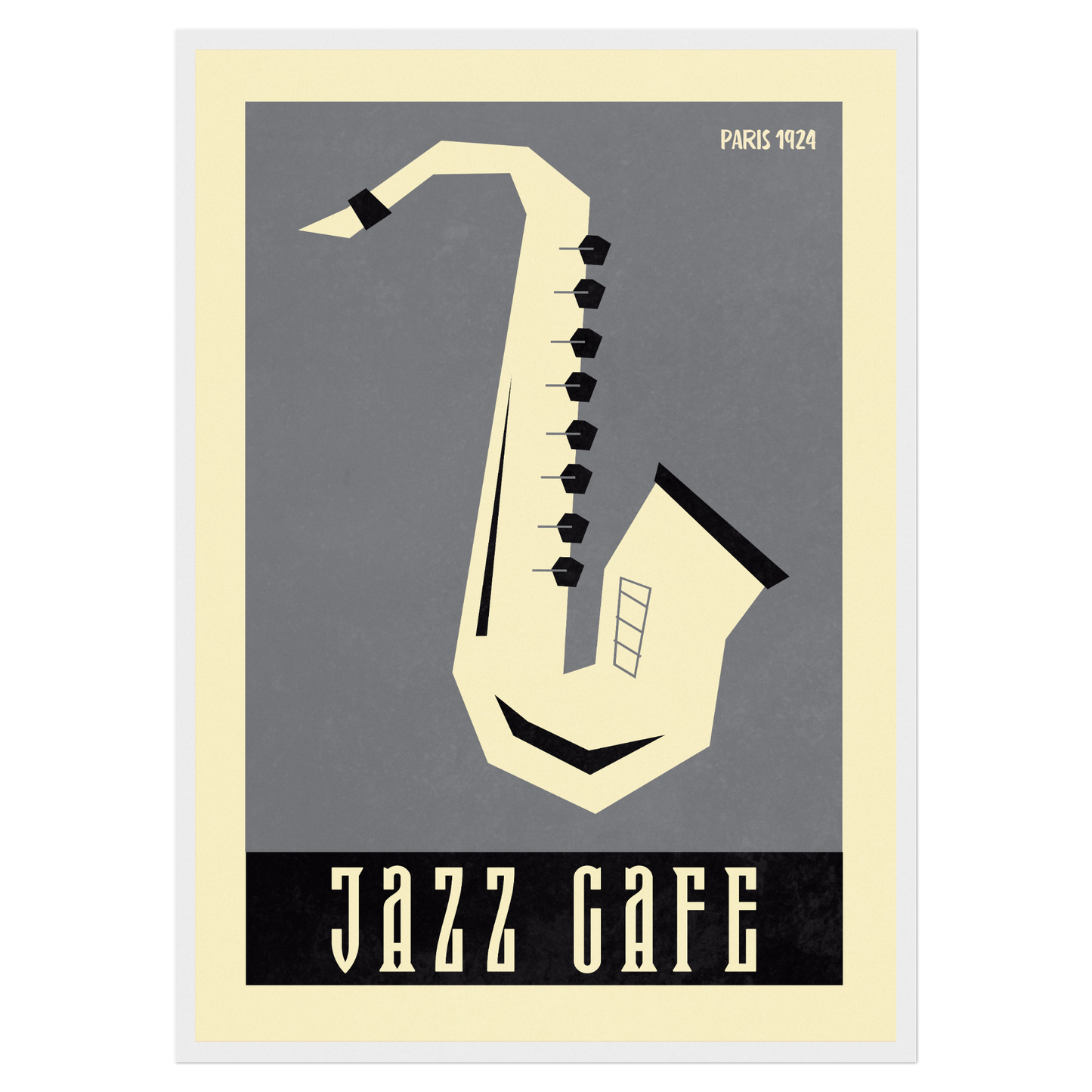 Jazz Café - Sax Bleue Vague Flow