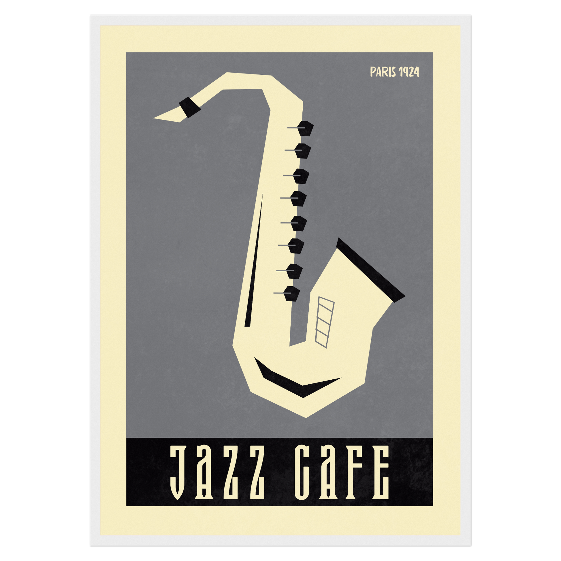 Jazz Café - Sax Bleue Vague Flow