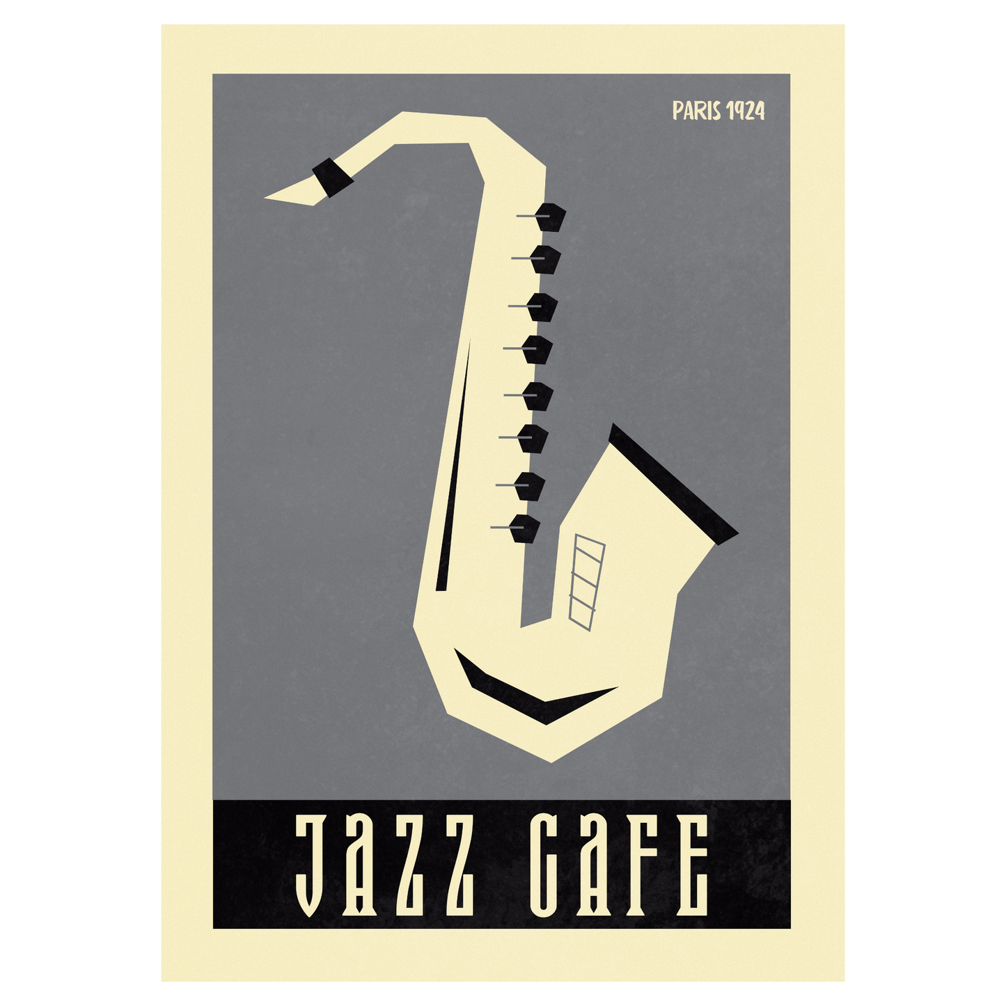 Jazz Café - Sax Bleue Vague Flow