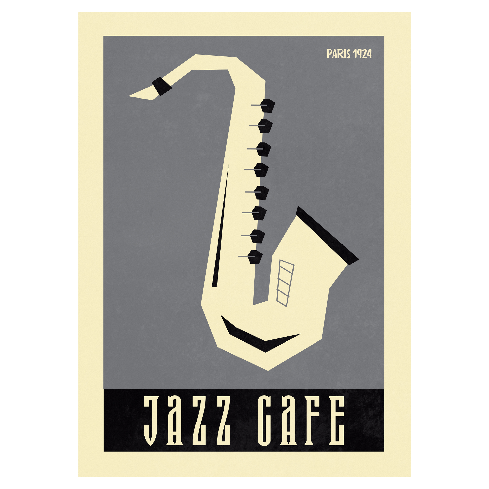 Jazz Café - Sax Bleue Vague Flow