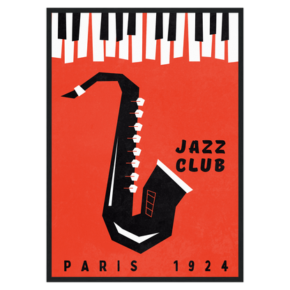 Jazz à Paris - Saxophone Bleue Vague Flow