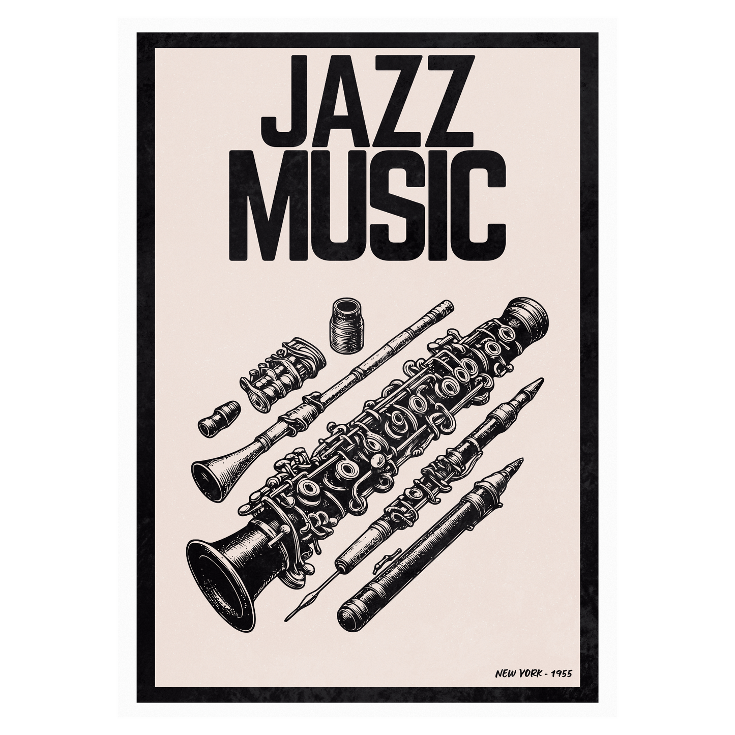 Musique Jazz - Clarinette & Accessoires Bleue Vague Flow