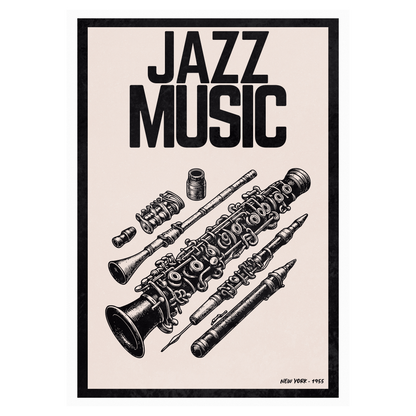 Musique Jazz - Clarinette & Accessoires Bleue Vague Flow