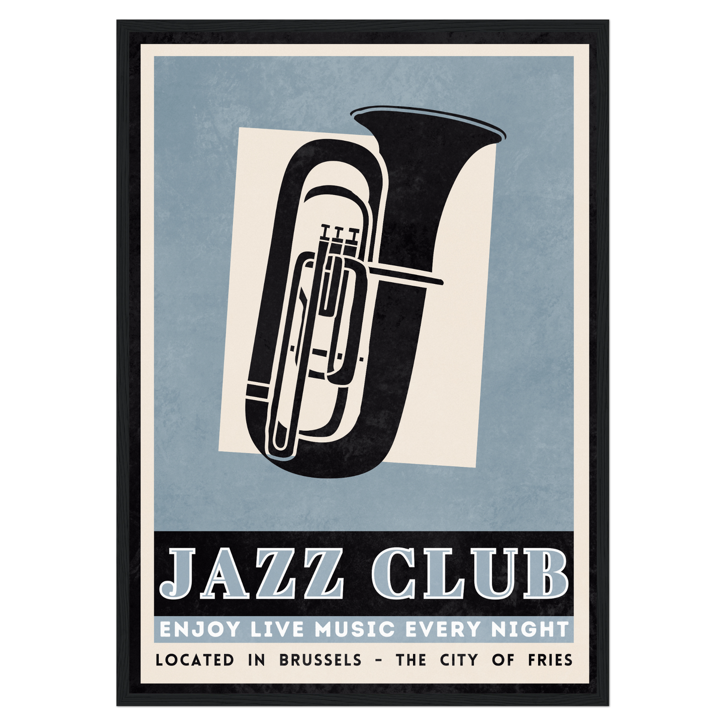 Jazz Club - Trompette Live Bleue Vague Flow