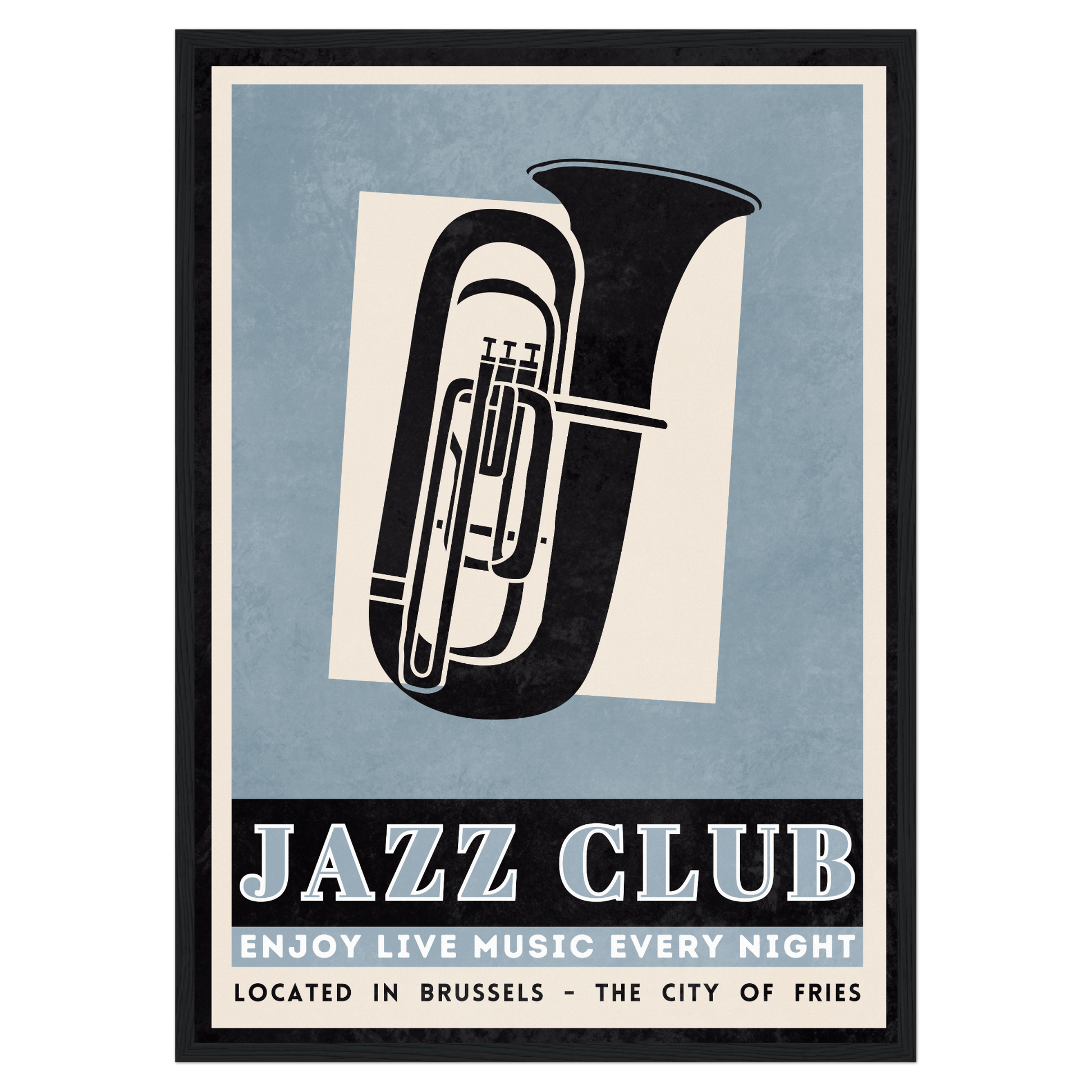Jazz Club - Trompette Live Bleue Vague Flow