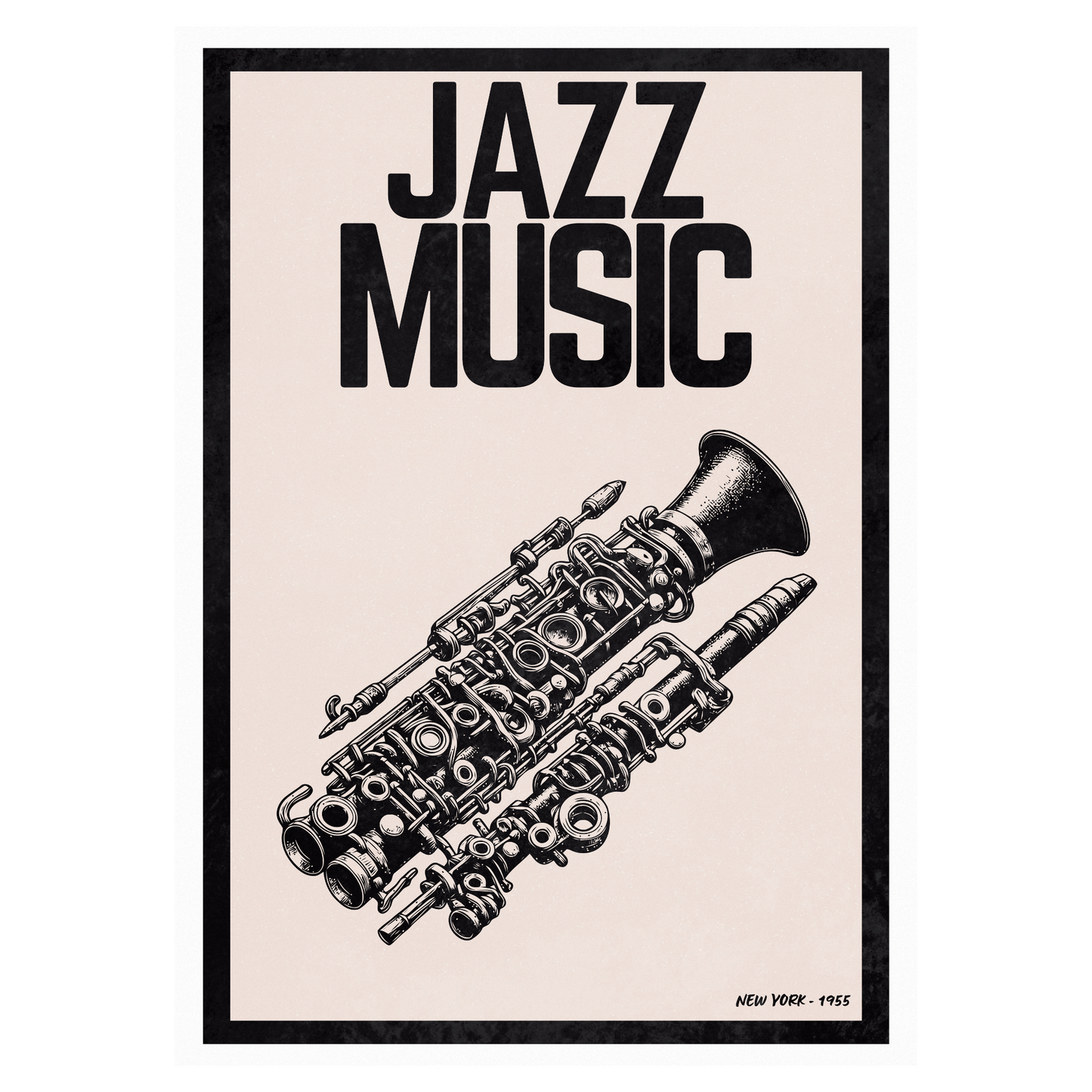 Musique Jazz - Clarinette Bleue Vague Flow