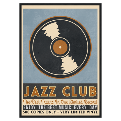 Jazz Club - Vinyle Bleue Vague Flow
