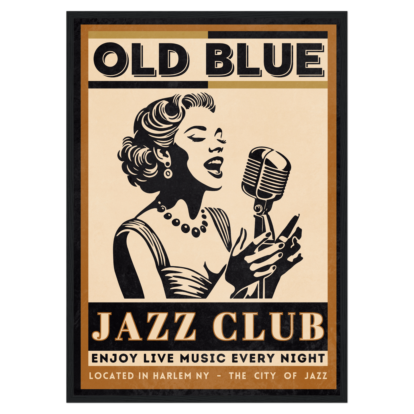 Old Blue Night - Chanteuse Bleue Vague Flow