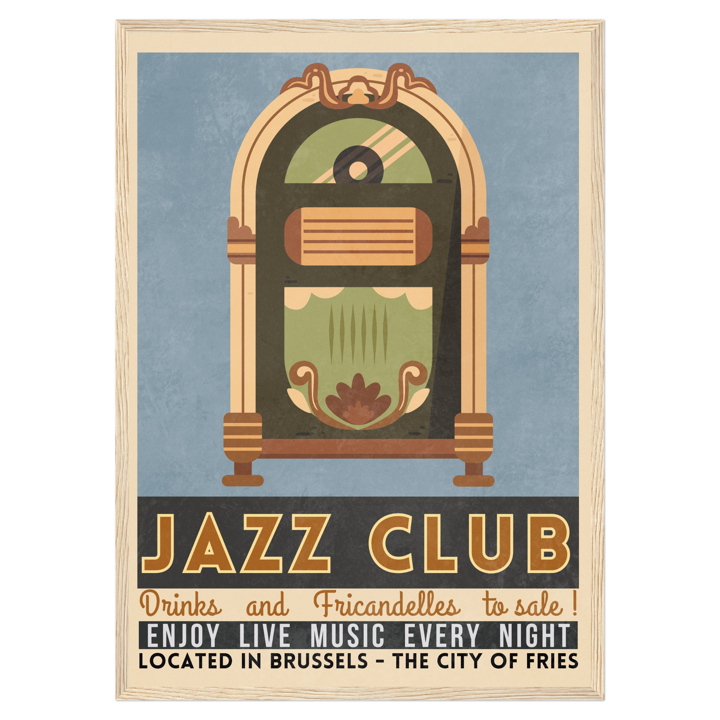 Jazz Club - Jukebox Bleue Vague Flow