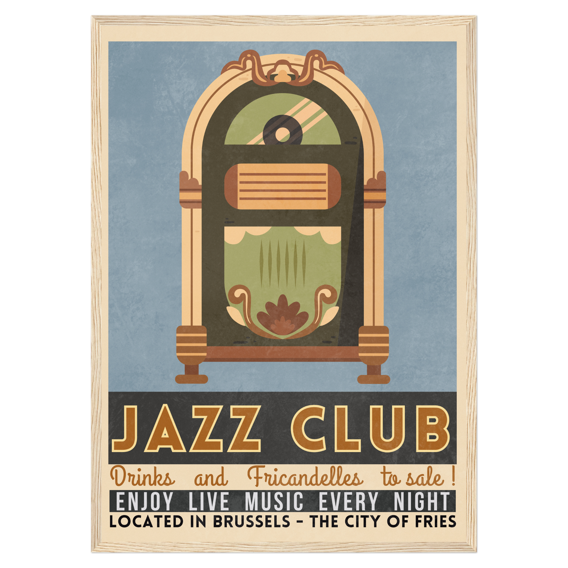 Jazz Club - Jukebox Bleue Vague Flow