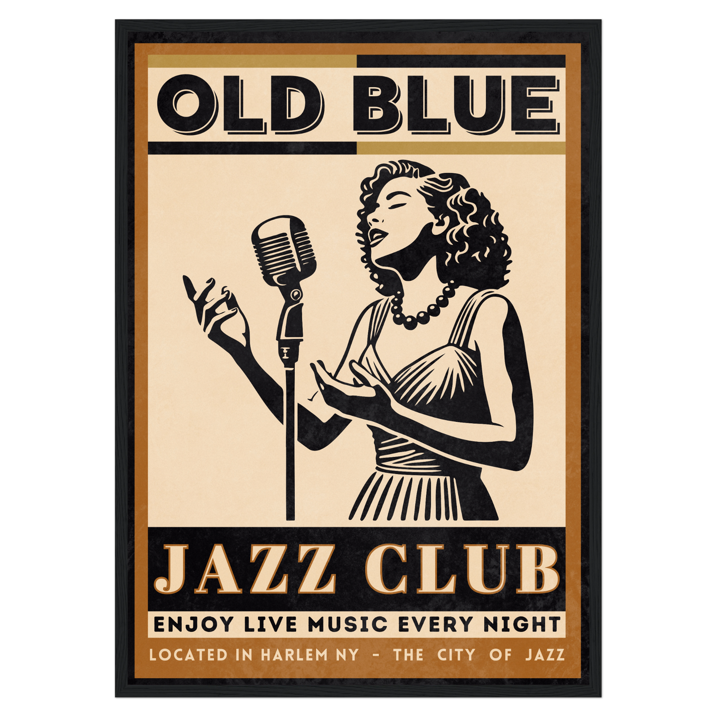 Old Blue Night - Interprète Bleue Vague Flow