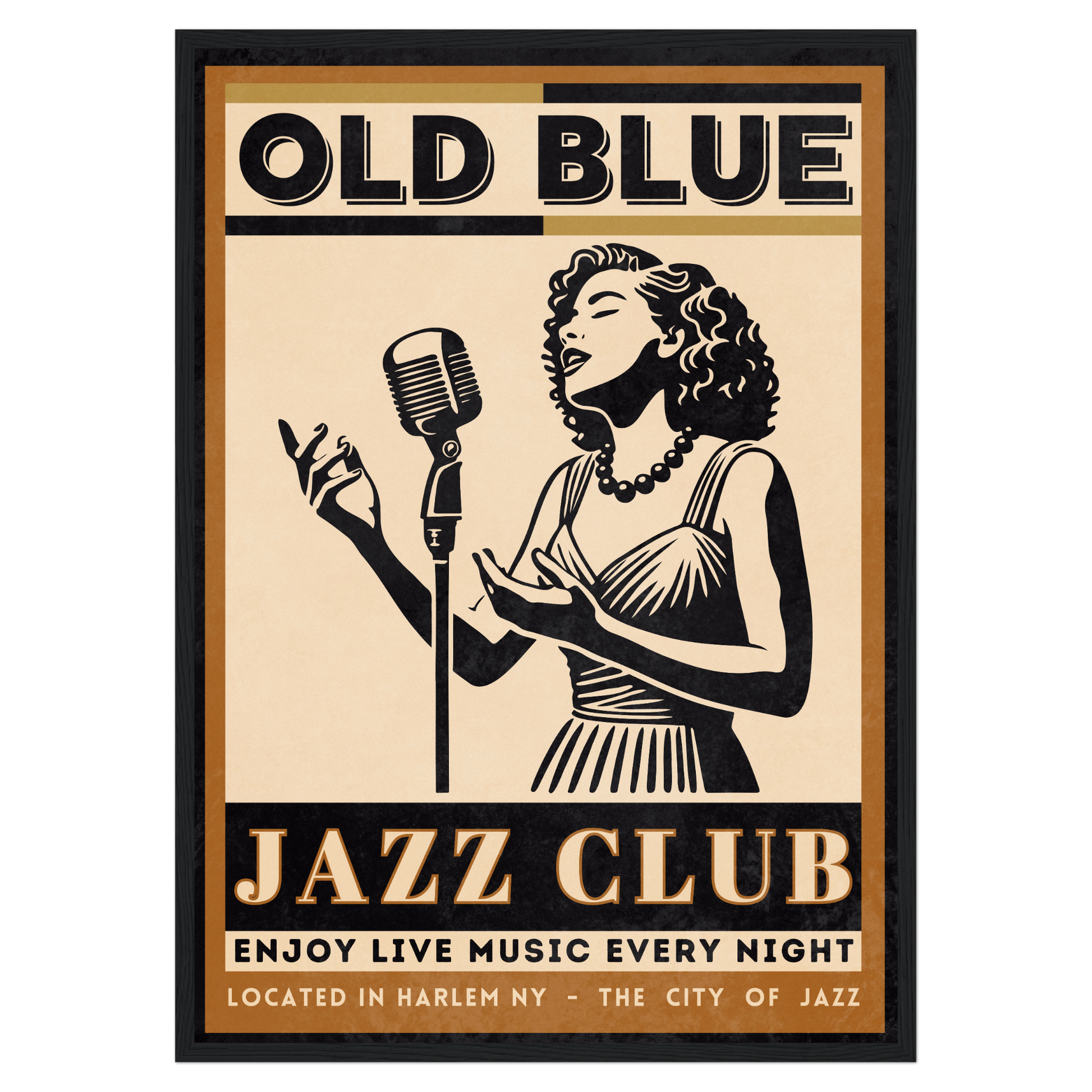 Old Blue Night - Interprète Bleue Vague Flow