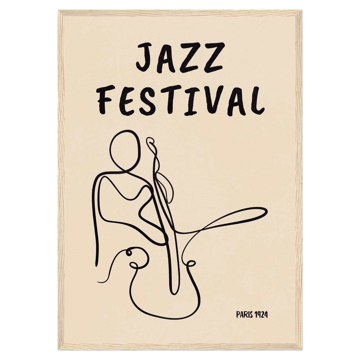 Jazz Festival Paris - Contrebasse Bleue Vague Flow