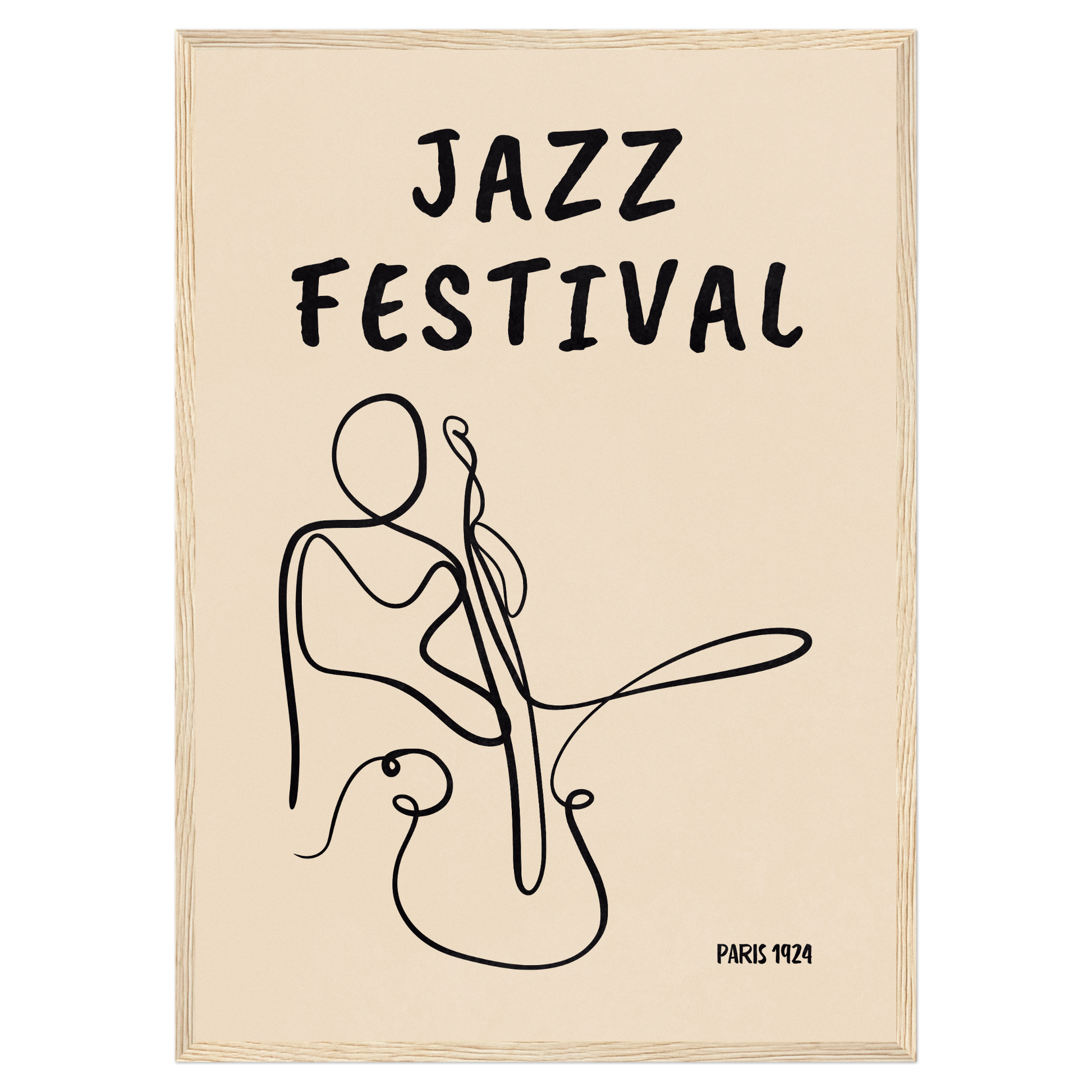 Jazz Festival Paris - Contrebasse Bleue Vague Flow
