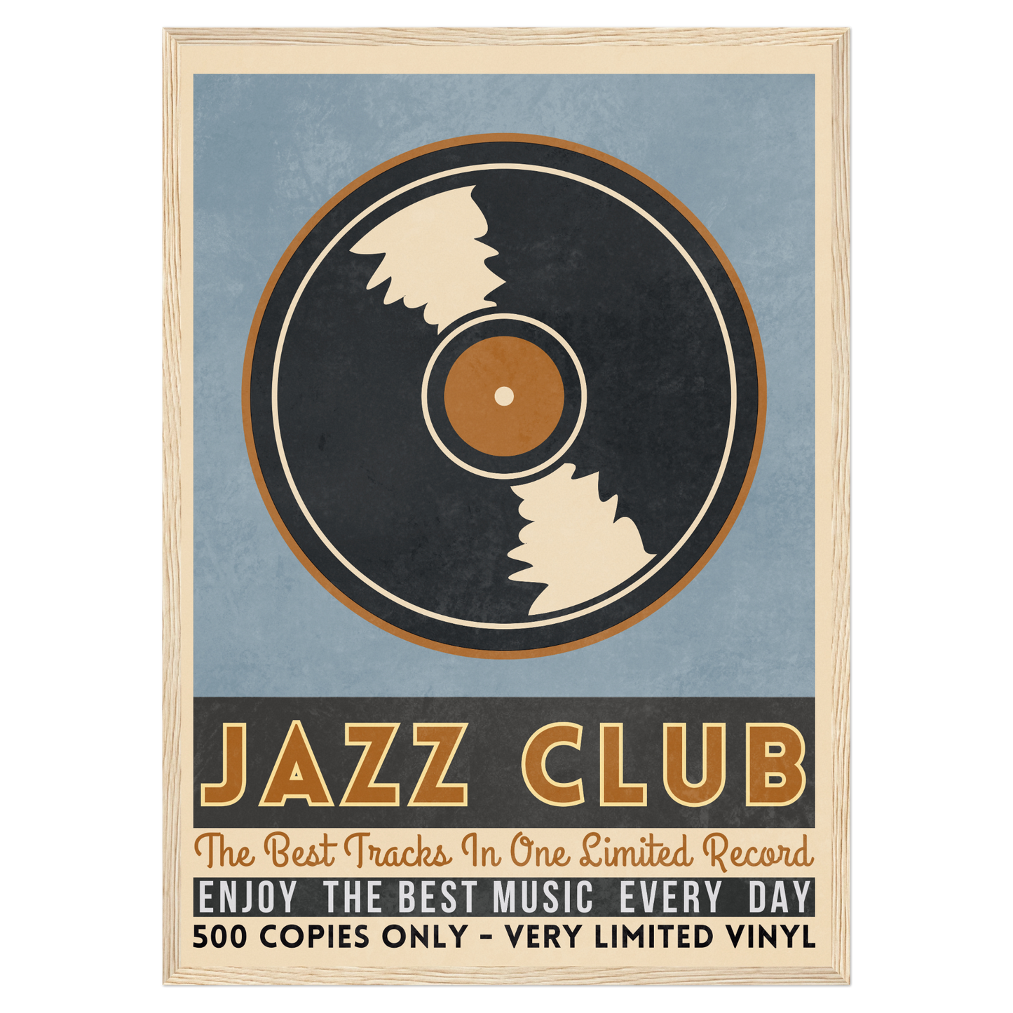 Jazz Club - Vinyle Bleue Vague Flow