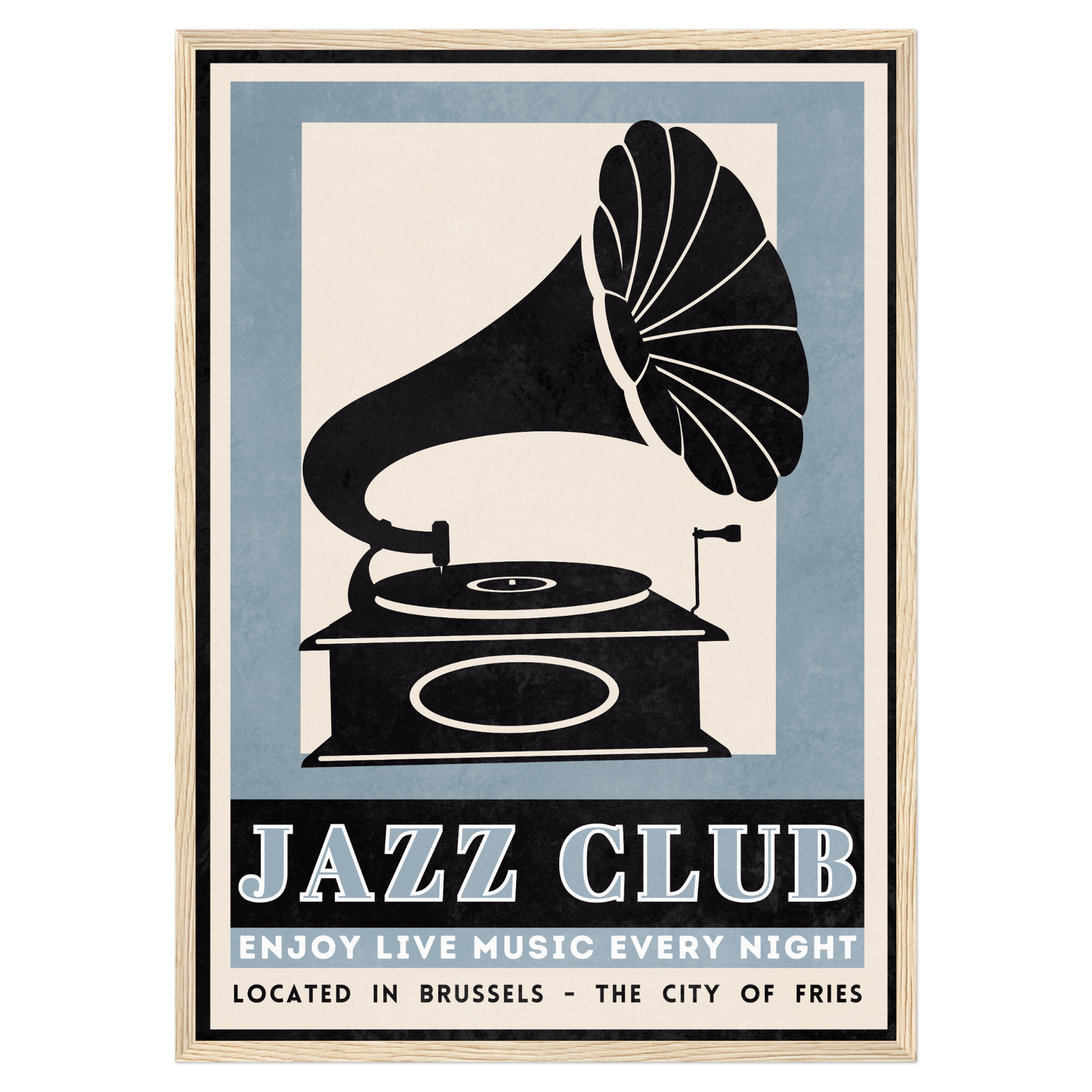 Jazz Club - Platine Live Bleue Vague Flow