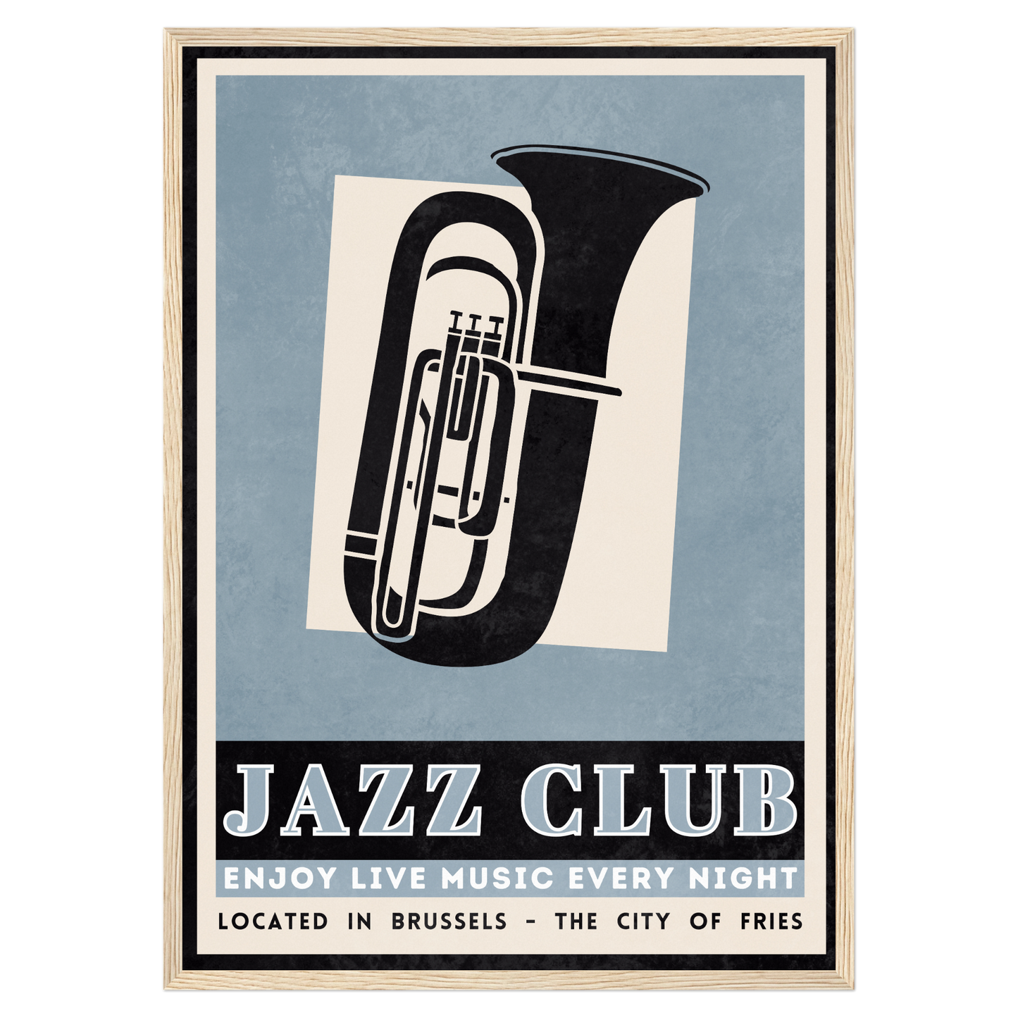 Jazz Club - Trompette Live Bleue Vague Flow