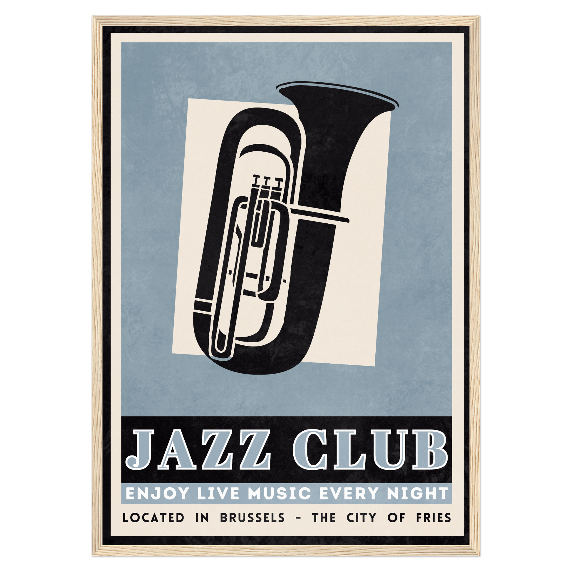Jazz Club - Trompette Live Bleue Vague Flow