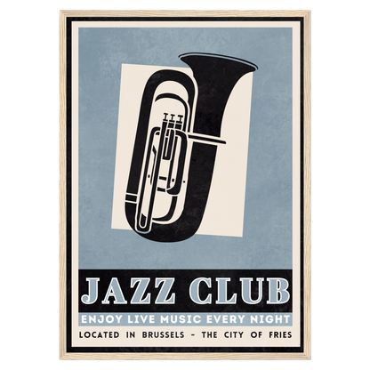Jazz Club - Trompette Live Bleue Vague Flow