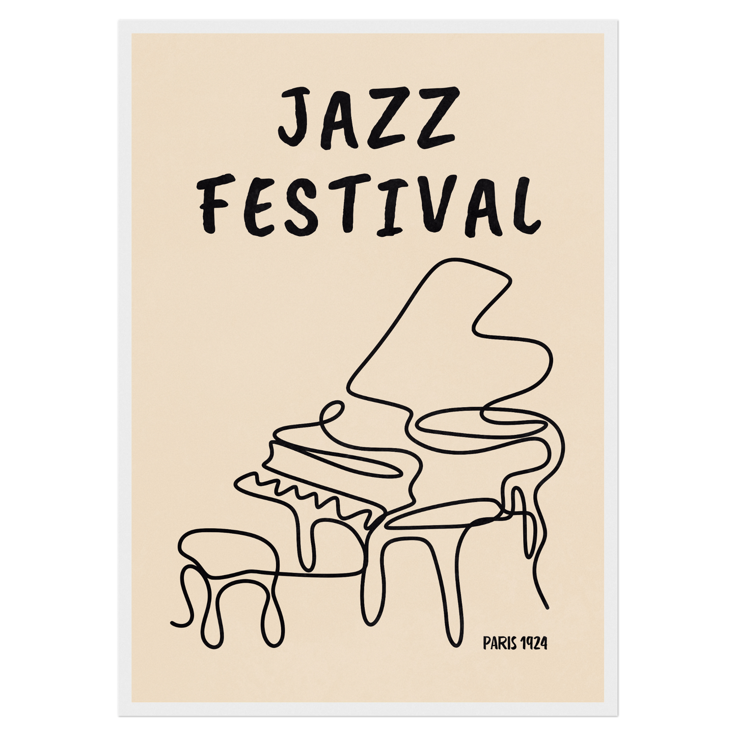 Jazz Festival Paris - Piano Bleue Vague Flow