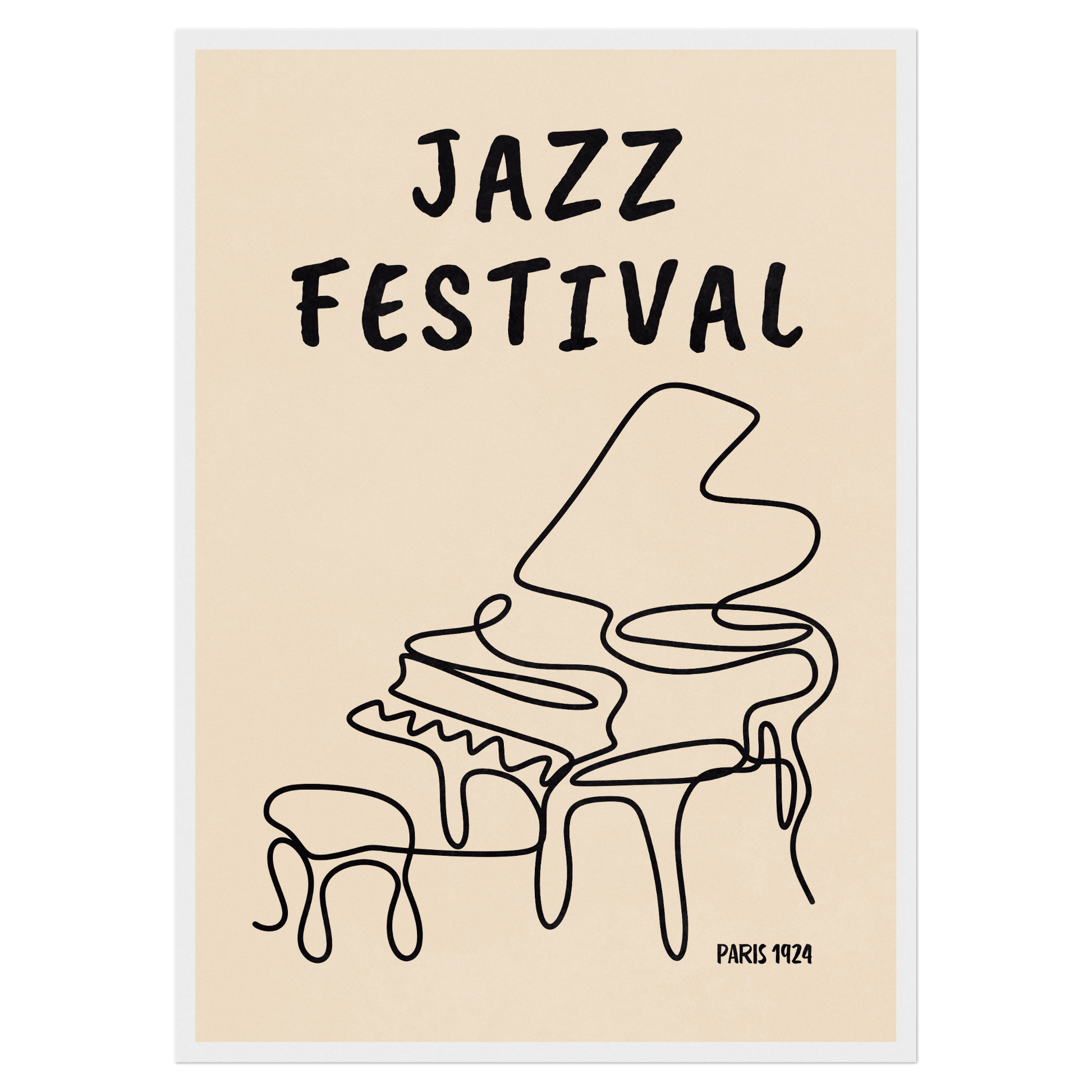 Jazz Festival Paris - Piano Bleue Vague Flow