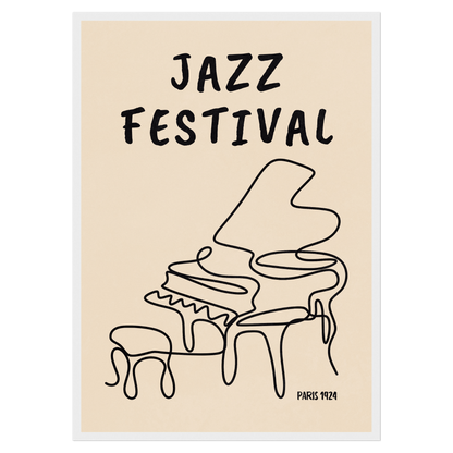 Jazz Festival Paris - Piano Bleue Vague Flow