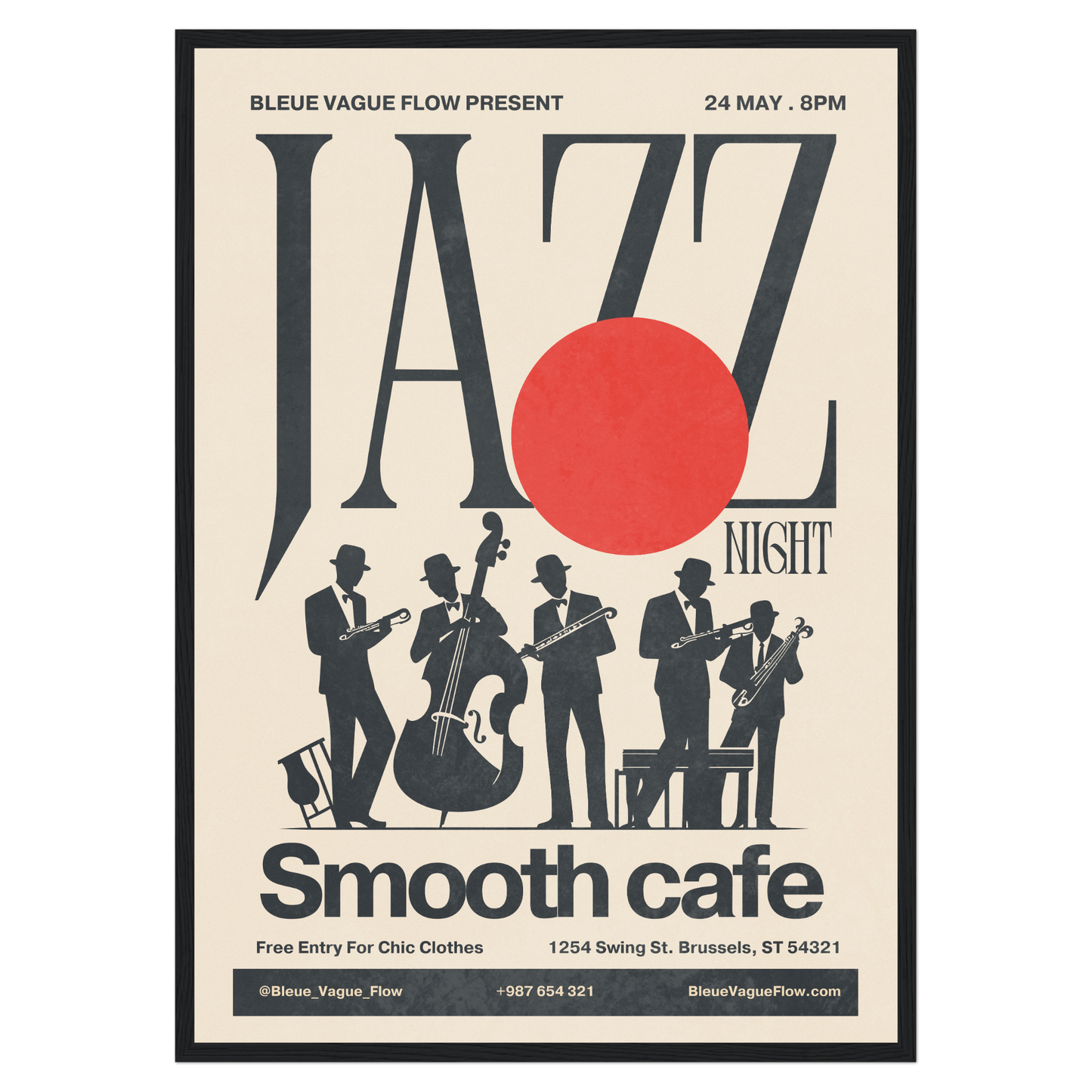 Nuit Jazz - Groupe Bleue Vague Flow