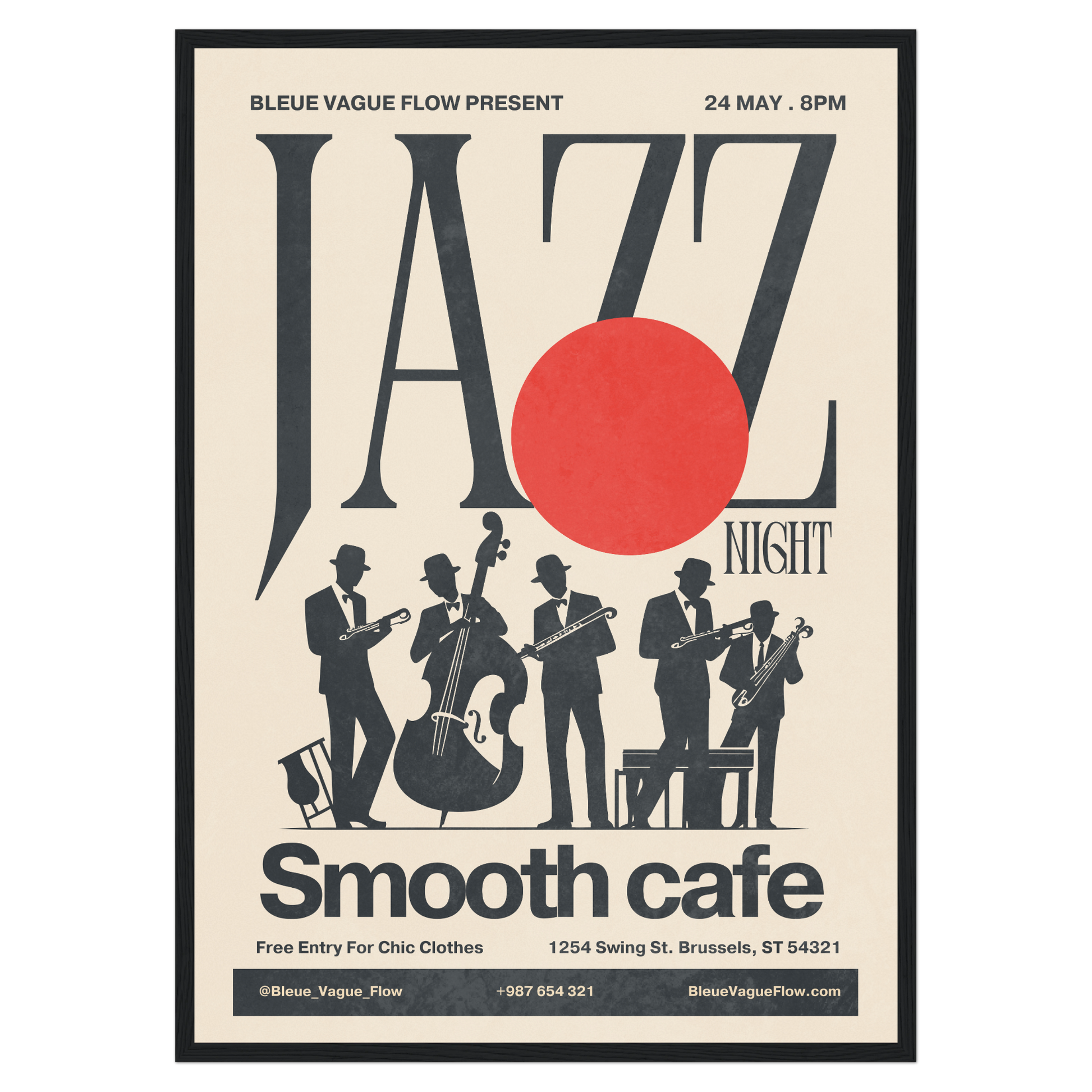 Nuit Jazz - Groupe Bleue Vague Flow
