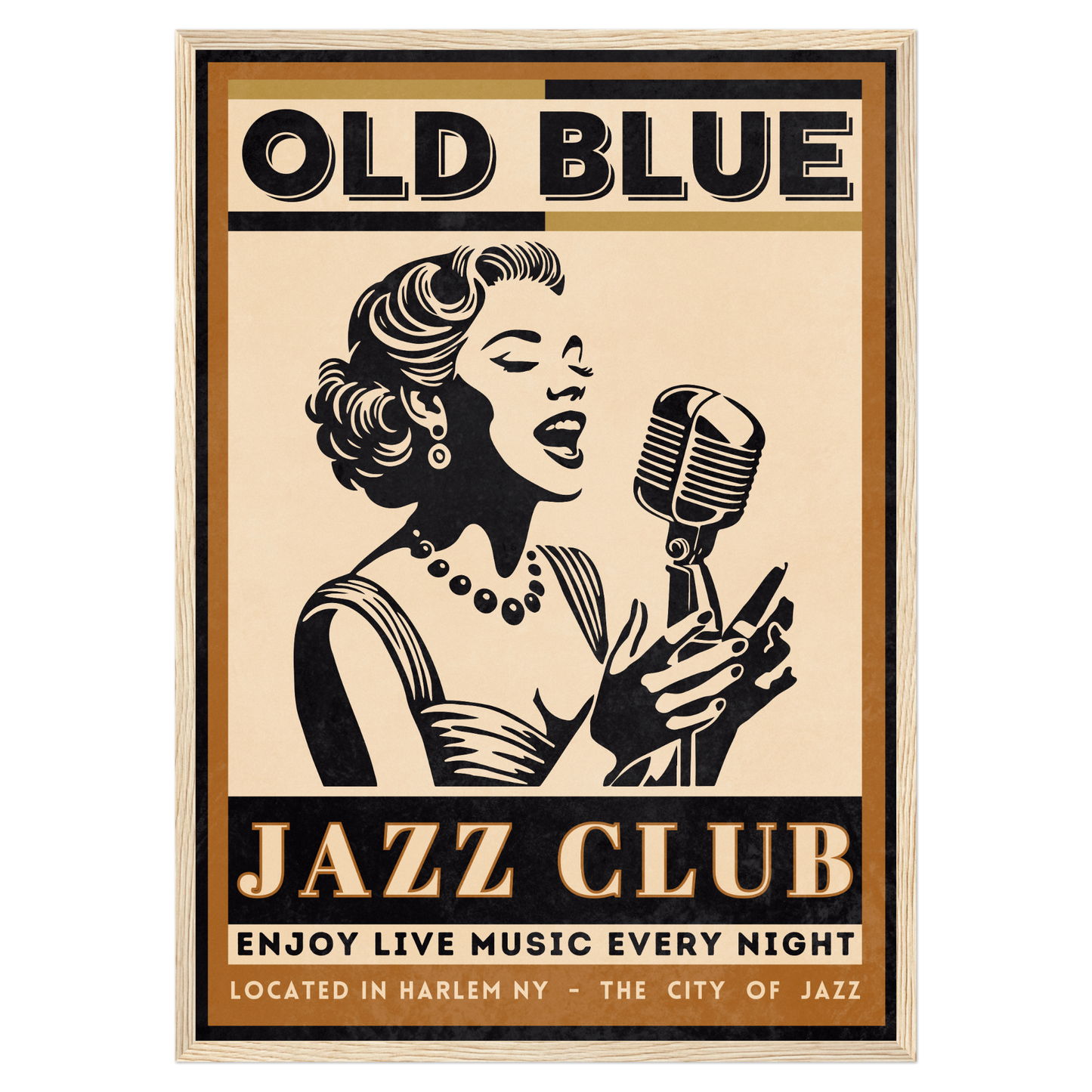 Old Blue Night - Chanteuse Bleue Vague Flow