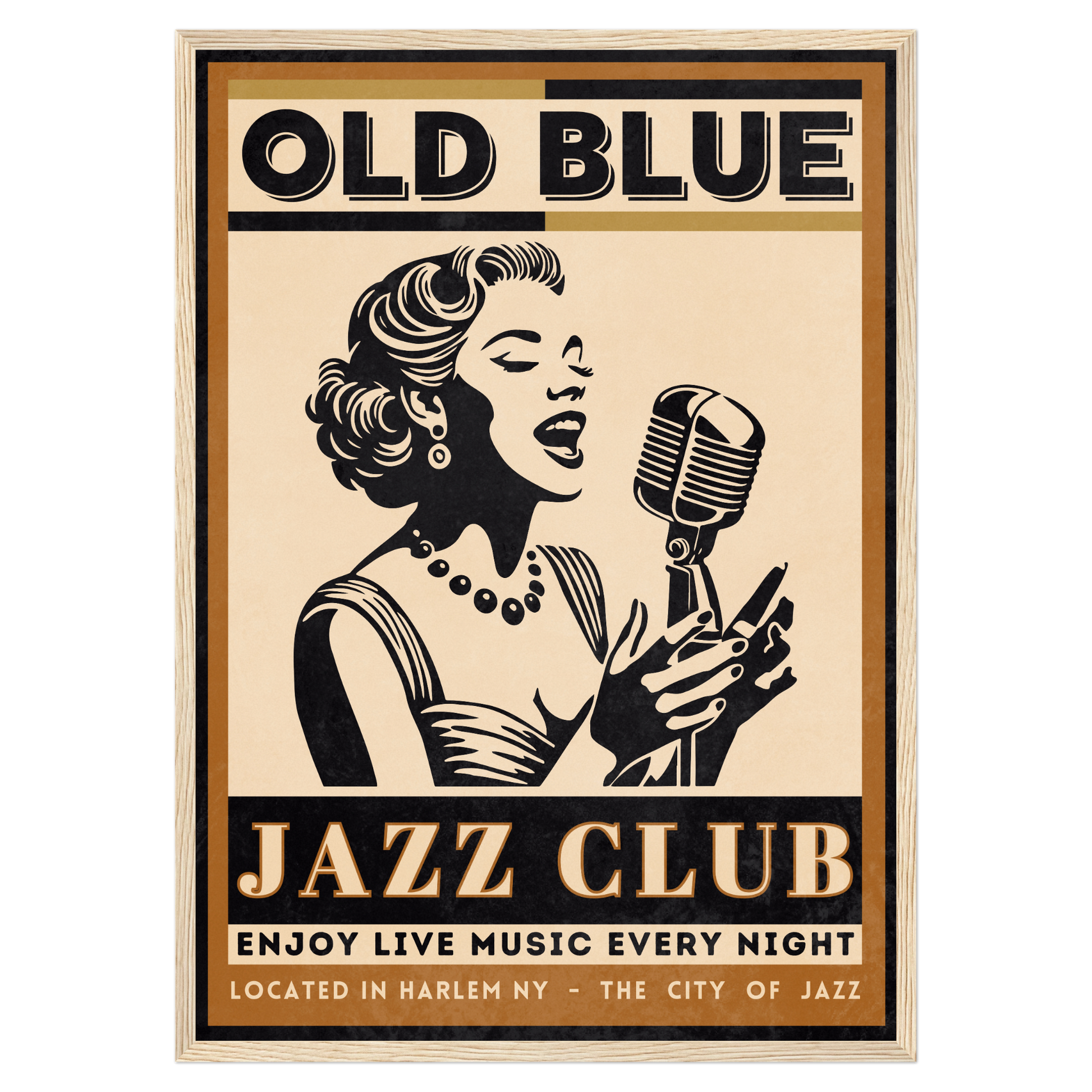 Old Blue Night - Chanteuse Bleue Vague Flow
