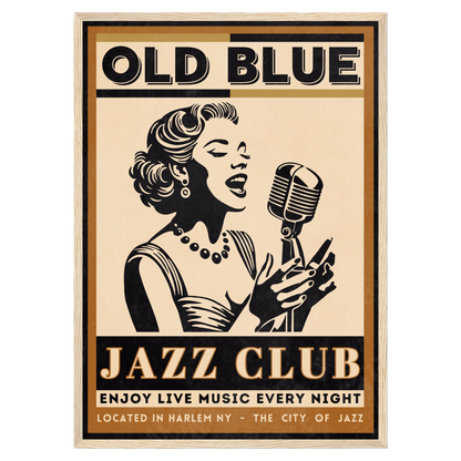 Old Blue Night - Chanteuse Bleue Vague Flow