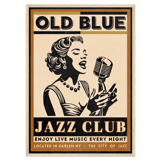 Old Blue Night - Chanteuse Bleue Vague Flow