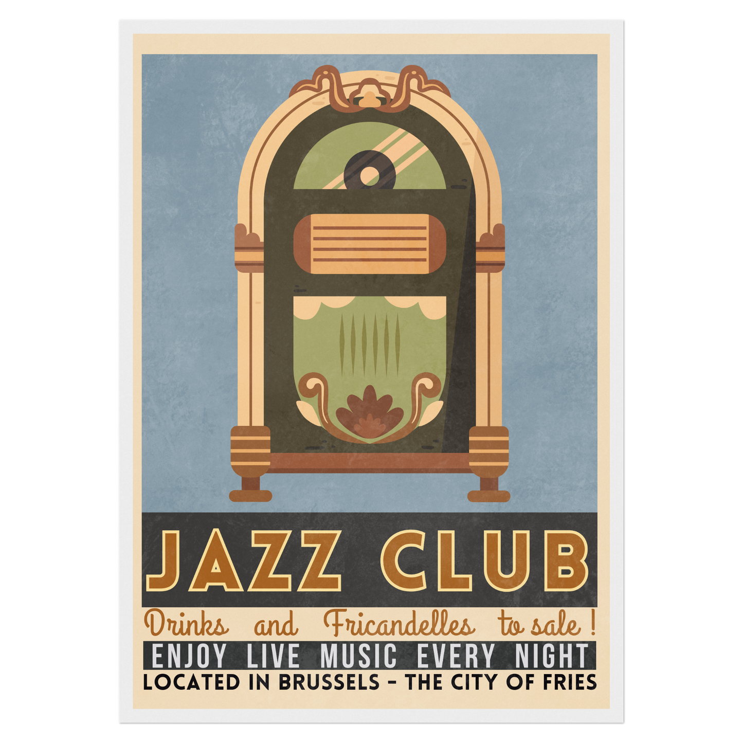 Jazz Club - Jukebox Bleue Vague Flow
