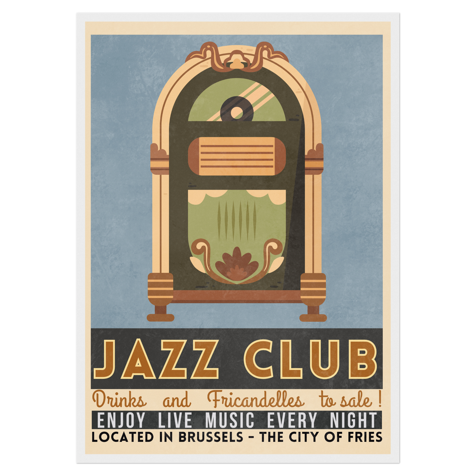 Jazz Club - Jukebox Bleue Vague Flow