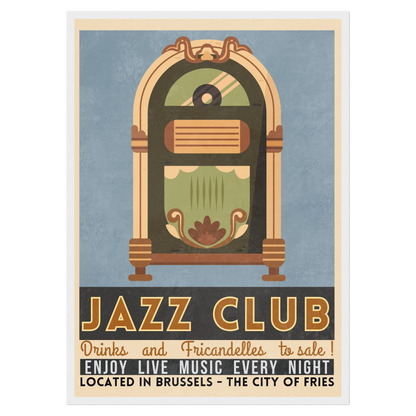 Jazz Club - Jukebox Bleue Vague Flow