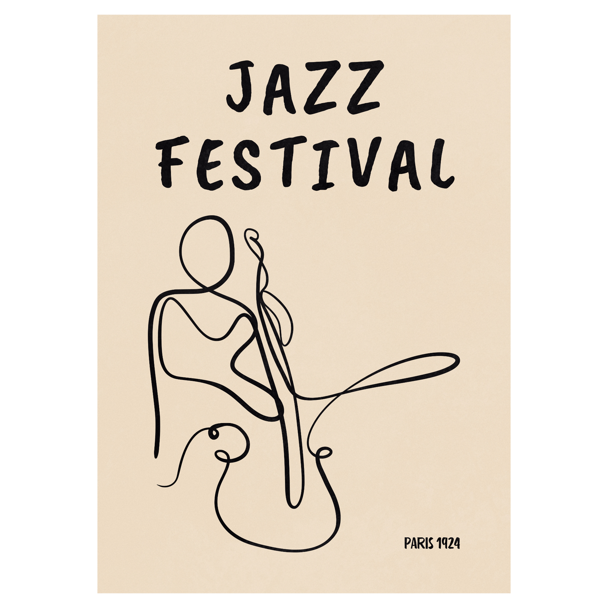 Jazz Festival Paris - Contrebasse Bleue Vague Flow