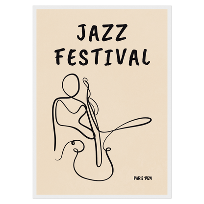 Jazz Festival Paris - Contrebasse Bleue Vague Flow