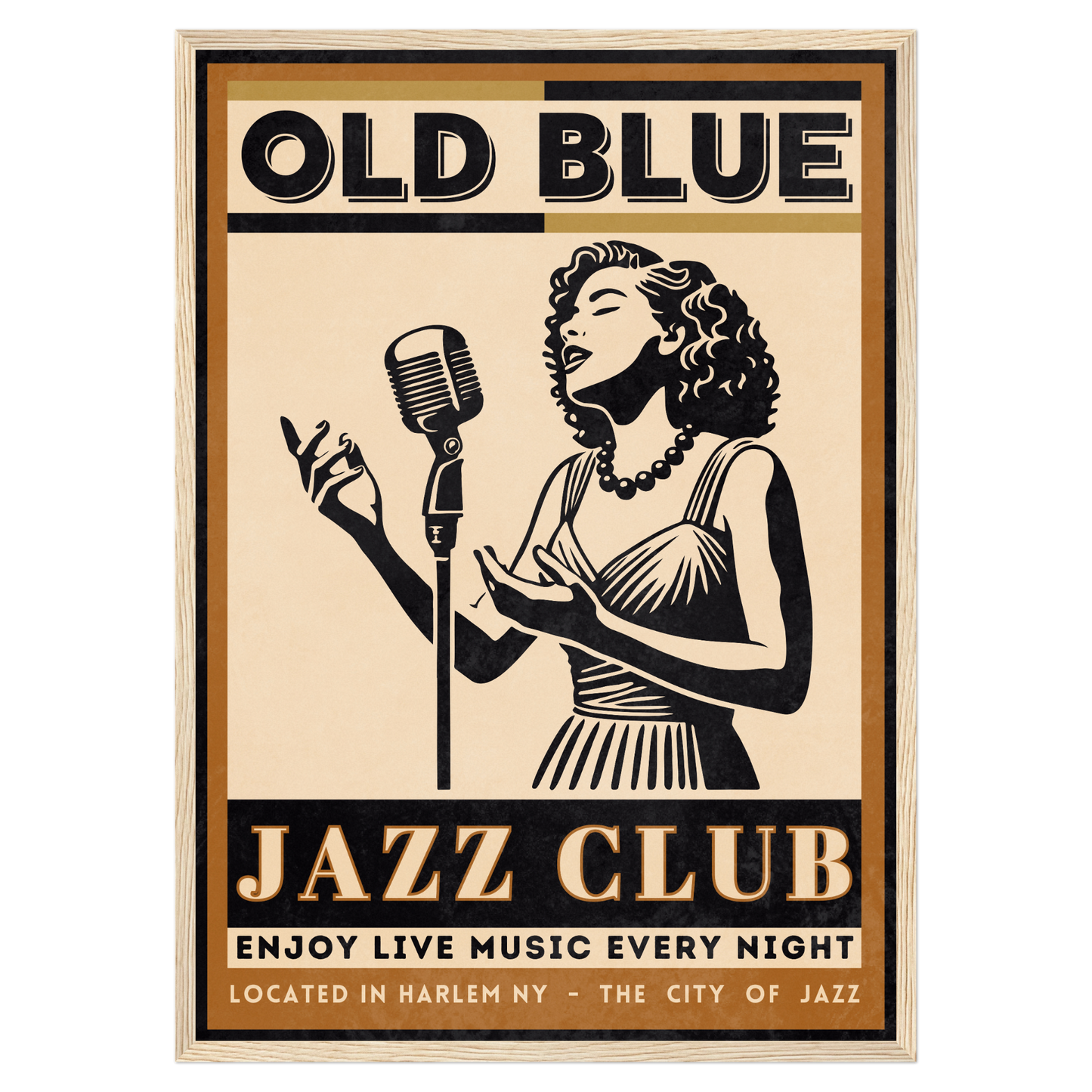Old Blue Night - Interprète Bleue Vague Flow