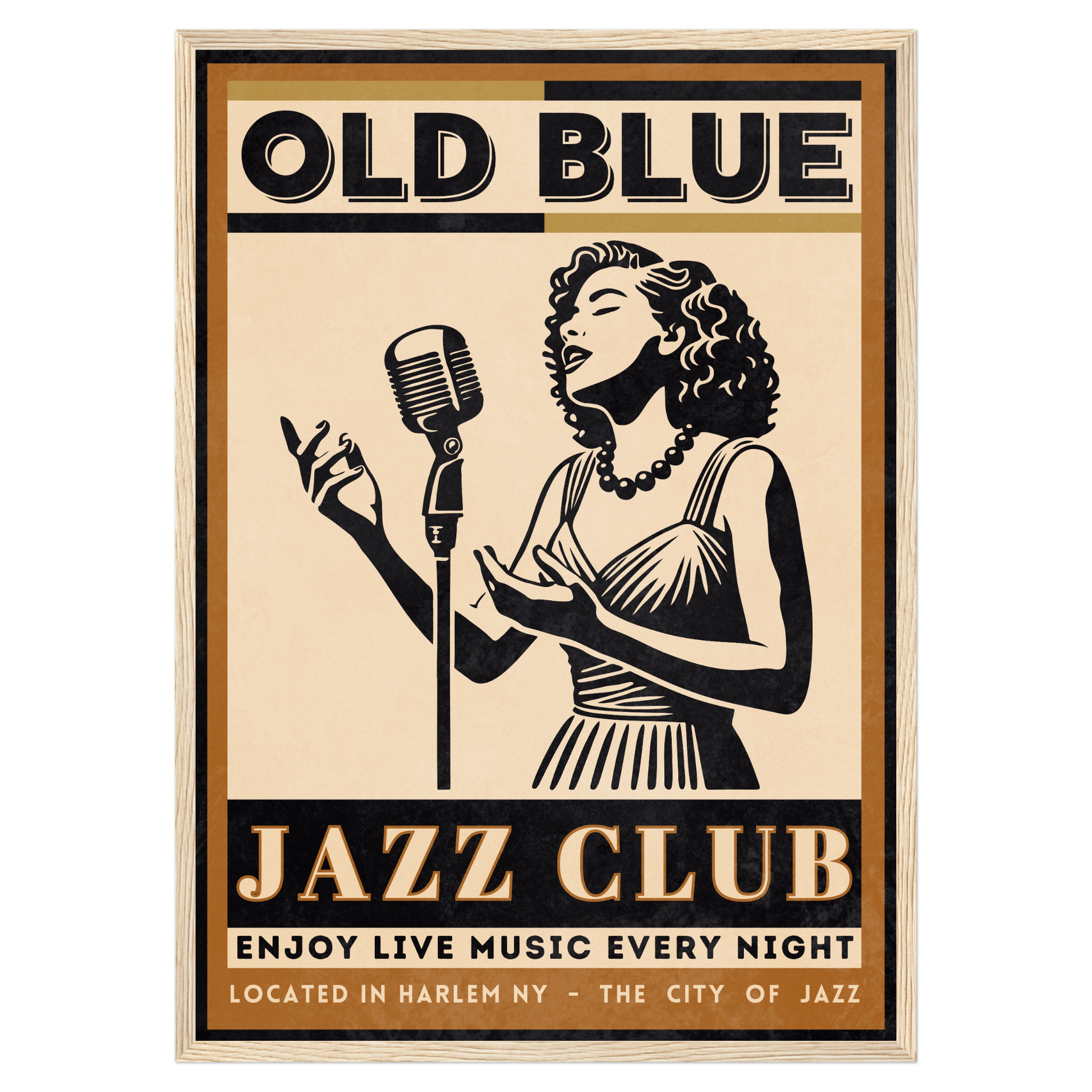 Old Blue Night - Interprète Bleue Vague Flow