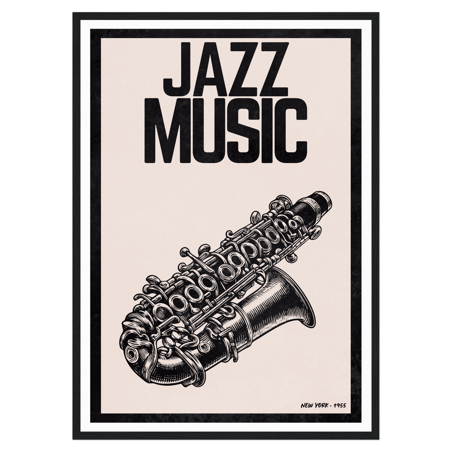 Musique Jazz - Saxophone Bleue Vague Flow